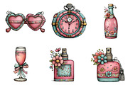 Happy New Year Clipart, an Illustration by CreationArt (Thumbnail 3 of 7)