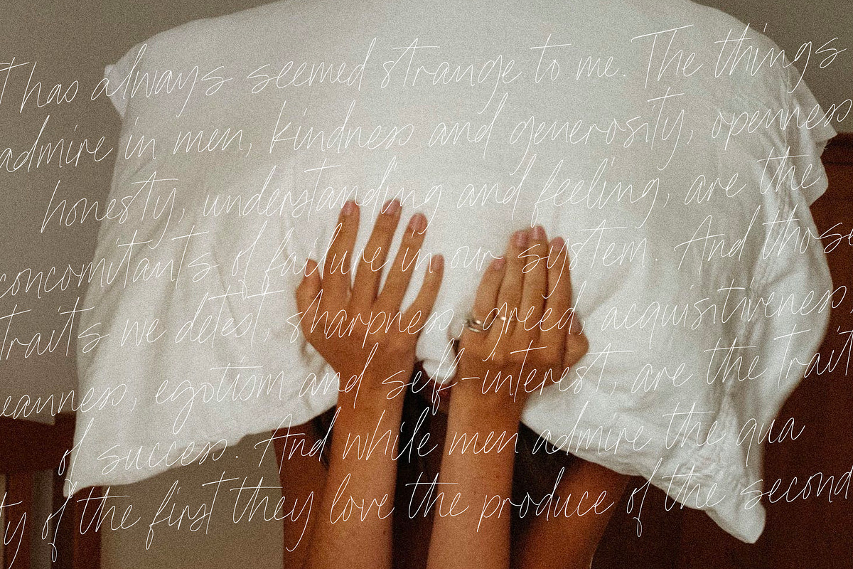 Avanti Casual Script in Bold & Thin, a Script Font by Jen Wagner Co (Photo 8 of 14)