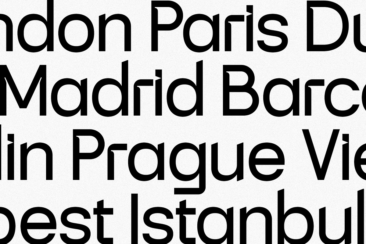 SLTF Skyling - Geometric Typeface, a Sans Serif Font by SilverStag Type Foundry (Photo 10 of 25)