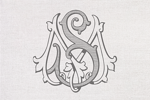 MS vintage monogram