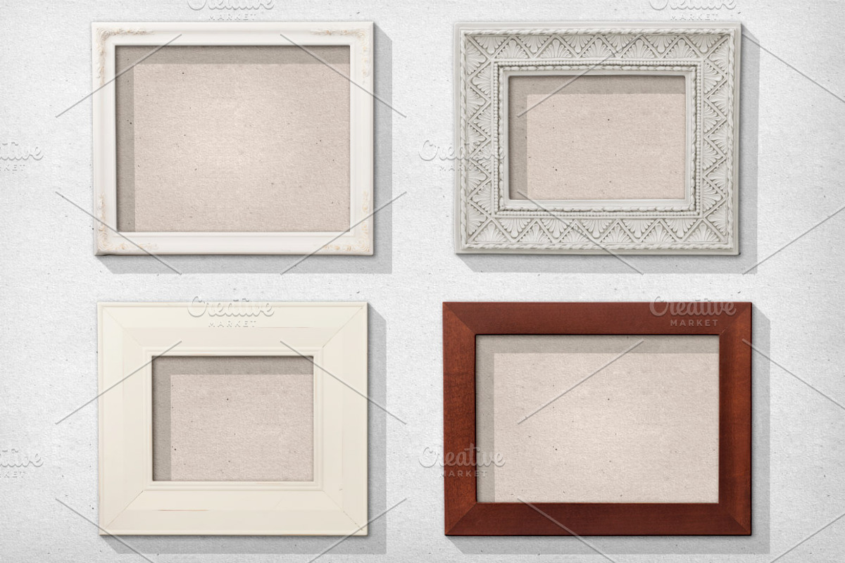 Isolated Picture Frames 2 preview 2