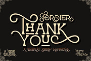 Fordier, a Serif Font by Bramcreative (Thumbnail 3 of 10)