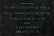 Felbion – Futuristic Display Font, a Sans Serif Font by Vadovastd (Thumbnail 9 of 9)