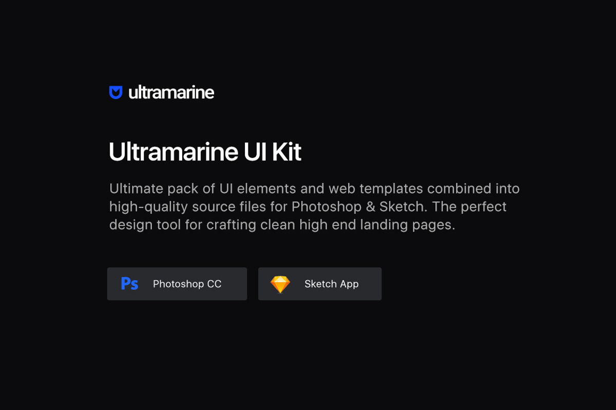 Ultramarine UI Kit, an UI Kit Template by Amirzhanuly (Photo 3 of 10)