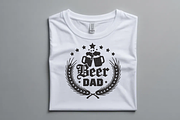 Beer Dad Machine Embroidery File, an Illustration by Purpose Ekbal (Thumbnail 2 of 3)