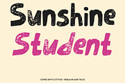 CS Gregory Stamp, a Sans Serif Font by Craft Supply Co. (Thumbnail 3 of 8)