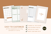 PLANNER CANVA TEMPLATE, a Stationery Template by The Little Lily Studio (Thumbnail 5 of 5)