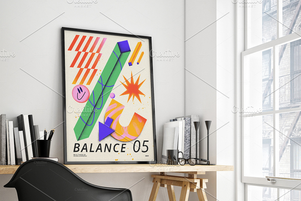 BALANCE: Contemporary Posters, a Poster Template by oxygen_8 (Photo 5 of 9)