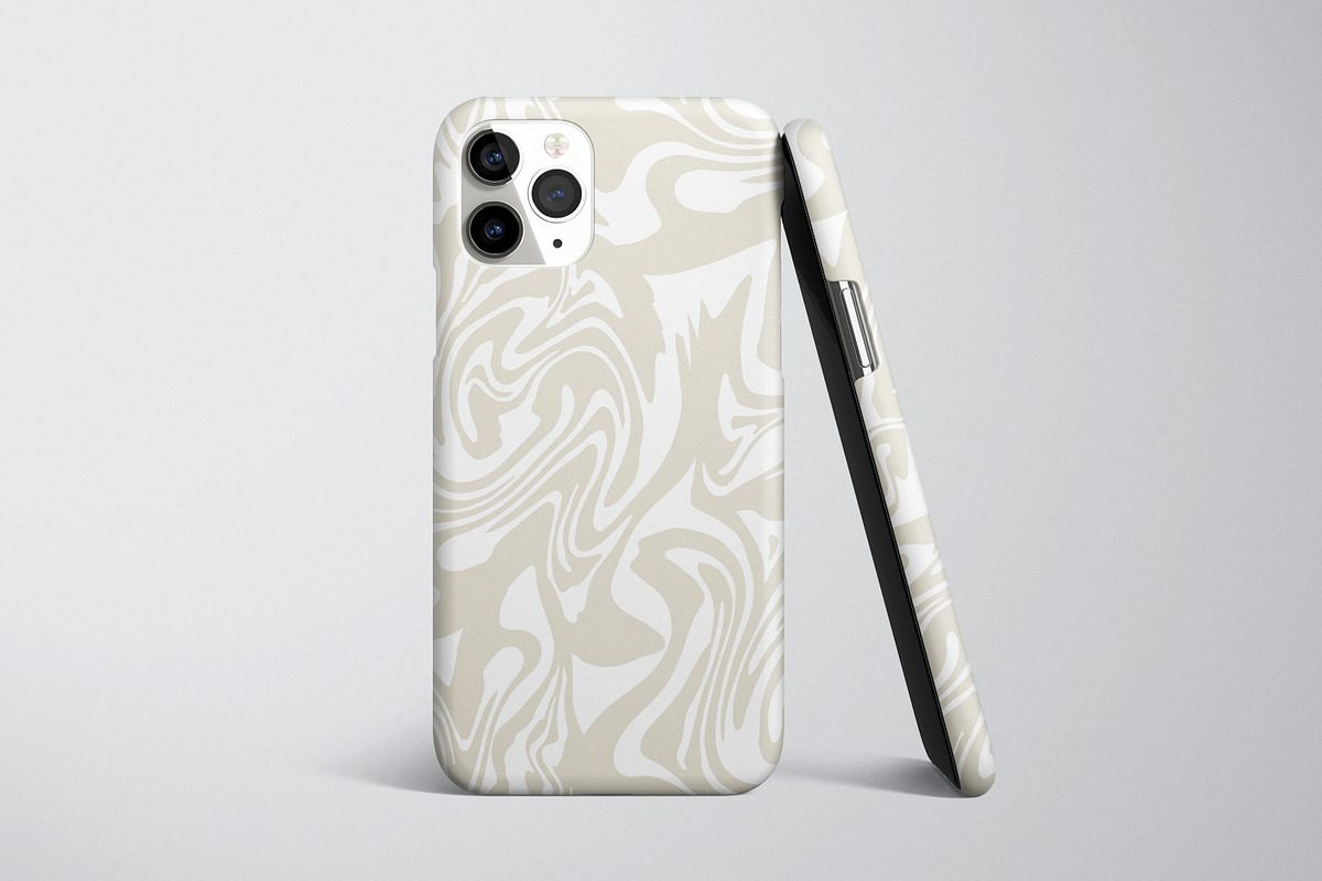 Beige Liquid Texture, a Pattern Graphic by MalyskaStudio (Photo 2 of 4)