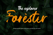 Antagon Brush Script Font, a Script Font by RantautypeStudio (Thumbnail 9 of 15)