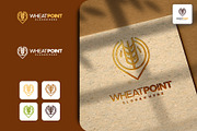 Set of Wheat Agriculture logo design, a Branding & Logo Template by Lucky Creative (Thumbnail 3 of 5)