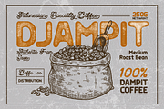 Leather Necks - Vintage Font Duo, a Script Font by Dharmas Foundry (Thumbnail 3 of 13)