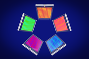 3D One Touch Trading Card Mockups, a Product Mockup by BradleyJackDesign (Thumbnail 4 of 7)