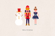 Cristmas holiday set, a Seasonal Illustration by MoleskoStudio (Thumbnail 2 of 18)