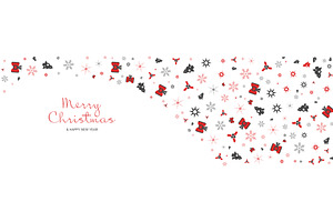 Merry Christmas Minimal Banner, a Templates & Theme by alexdndz
