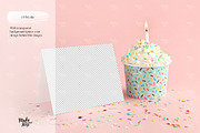 A2 Birthday card Mockup, a Print Template by Make Beautiful Things (Thumbnail 5 of 6)