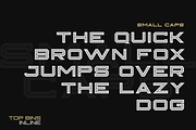 TOP BINS INLINE DISPLAY FONT, a Sans Serif Font by Alphabet Agency (Thumbnail 4 of 8)