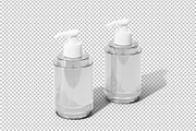 Cosmetic Pump Bottle Mockup, a Packaging Mockup by Akebareee (Thumbnail 2 of 3)