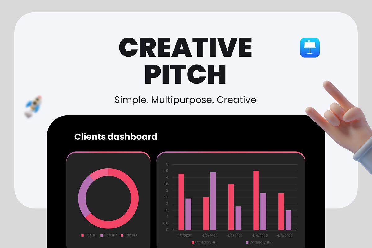 Creative Pitch - Keynote Template, a Presentation Template by MNML Agency (Photo 21 of 21)