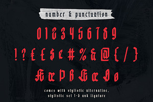 Eksellena - Blackletter Display