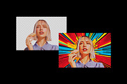 Colorful Pop-Art Photo Effect, a Brushes & More by Design Squad (Thumbnail 2 of 6)