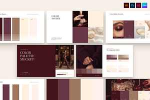 Brand Color Palette Presentation, a Magazine Template by BrandPacks