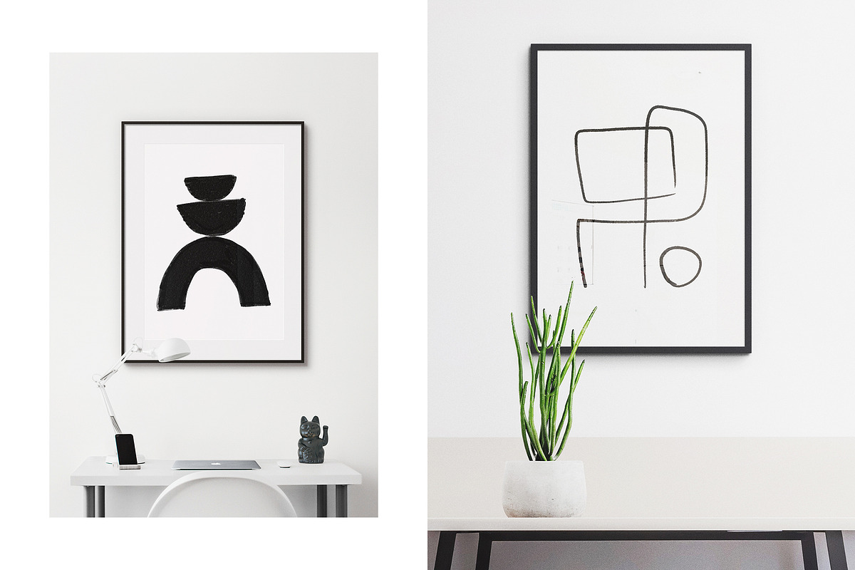 Minimal Frame Mockup Template Bundle, a Product Mockup by FoundImages (Photo 16 of 27)