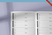 Address Book • KDP Interior, a Templates & Theme by HyeRi (Thumbnail 4 of 4)