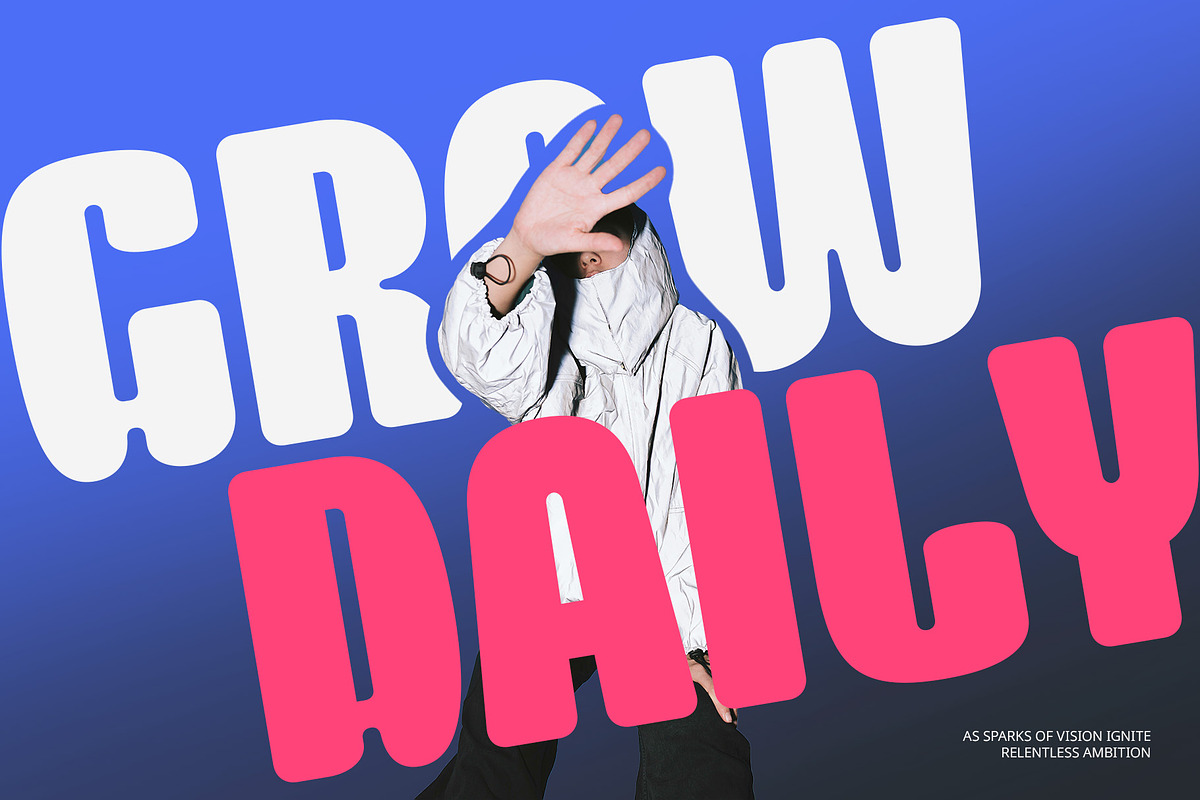 CS Bruce – Bold Font, a Sans Serif Font by Craft Supply Co. (Photo 6 of 8)