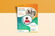School Open House Flyer, a Flyer Template by retrographix (Thumbnail 5 of 5)