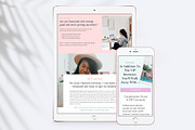 Sales Landing Page for Coaches, a Landing Page Template by Sugar Studios (Thumbnail 2 of 4)
