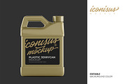 Plastic Jerry Can Mock up Template, a Cups & Container Mockup by iconisusmockup (Thumbnail 2 of 3)