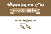 Notepaper Airplanes, a Script Font by Brittney Murphy Design (Thumbnail 3 of 4)