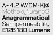 BASE MODEL Industrial Sans Serif, a Sans Serif Font by Lund Design Co. (Thumbnail 2 of 18)