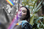 Flare Lighting Retro Photo Effect, a Layer Style Add-On by WudelMbois Studio (Thumbnail 2 of 3)