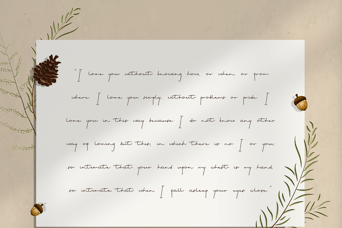 Ryujin Script Handwriting, a Script Font by infernostudio3 (Photo 3 of 11)
