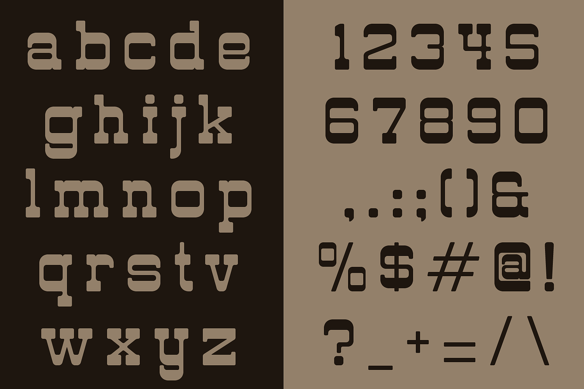 Wester Forgend – Vintage Slab Serif, a Slab Serif Font by Randi Irvan | Rvandtype (Photo 10 of 10)