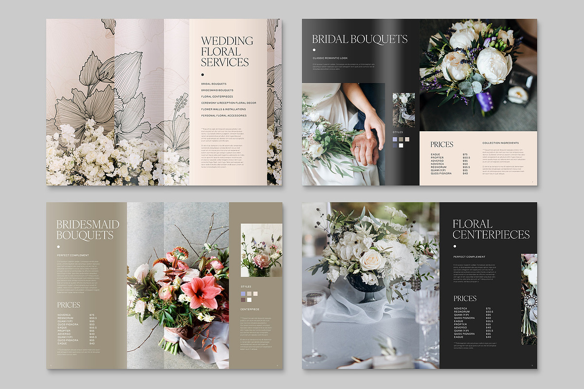Wedding Florist Brochure, a Brochure Template by BrandPacks (Photo 3 of 5)