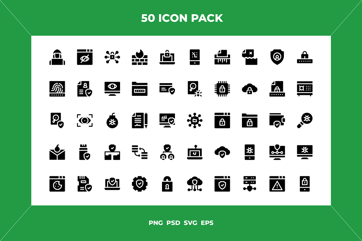 Data protection icons, an Outline Icon by Wencory (Photo 1 of 2)