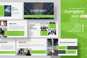 Company - Google Slides Template