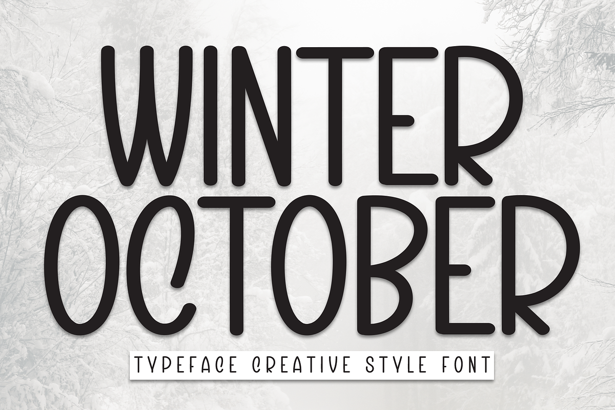 Winter October | Script Font, a Handwritten Font by Scratchones (Photo 1 of 8)