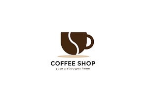 Coffee cup illustration featuring a, an Illustration by designvectx