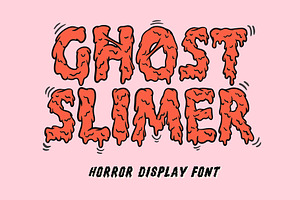 Ghost Slimer Font - Horror Font, a Handwritten Font by ariodsgn