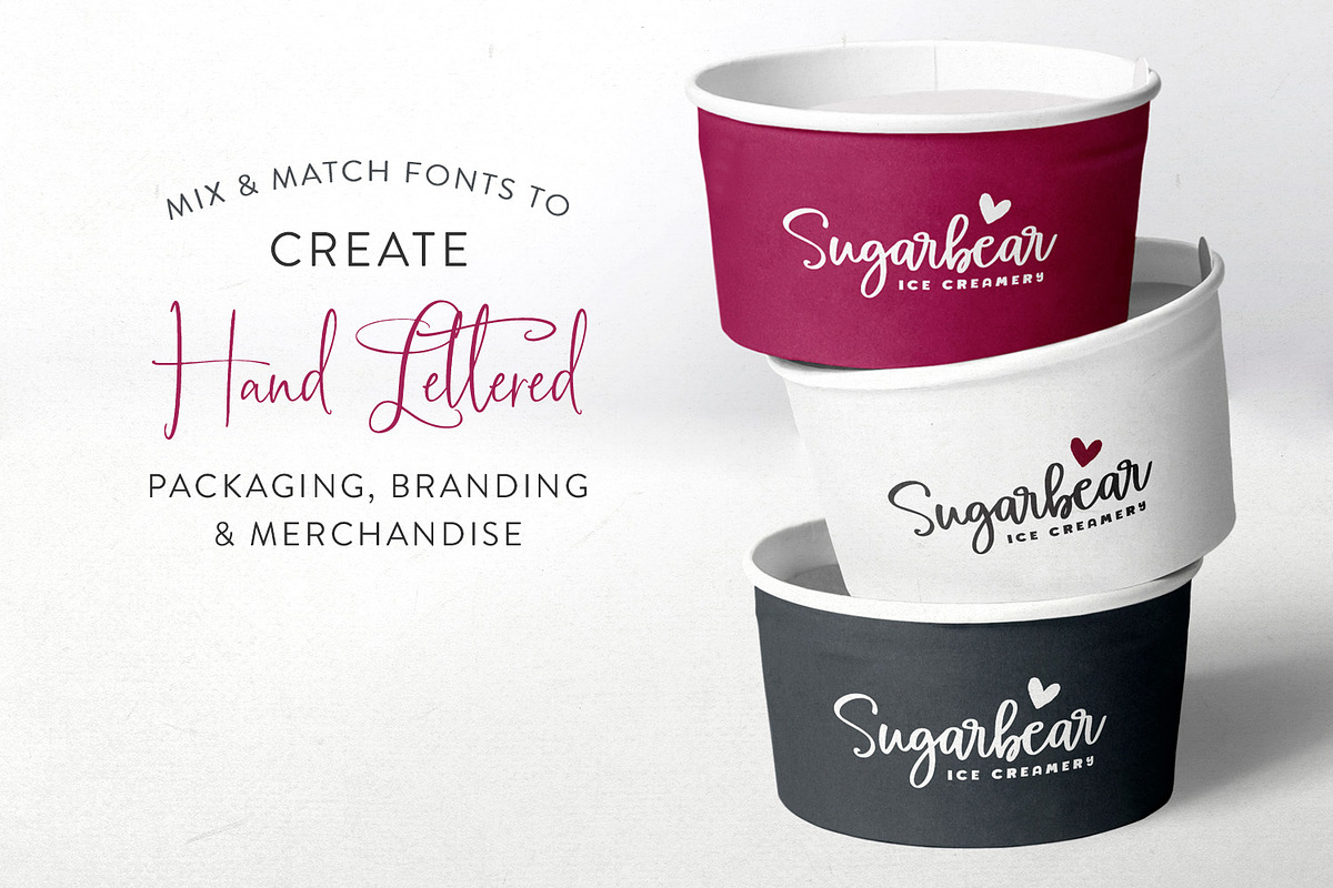 The Modern Artisan Font Collection preview 4