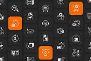 Animated Modern Industry Icons, a Solid Icon by Creative Stall (Thumbnail 3 of 4)