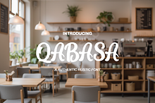 Qabasa Luxury Serif Typeface