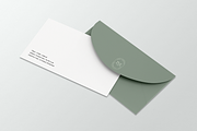 Envelope & Greeting Card Mockup, a Print Template by Mockupdaddy (Thumbnail 2 of 8)