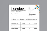 Invoice Design Layout, a Stationery Template by MightyDesign (Thumbnail 4 of 8)