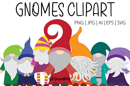 Gnomes Clipart