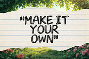Flowny | Doodle Handwriting Font, a Handwritten Font by Everyday Perfection (Thumbnail 4 of 5)